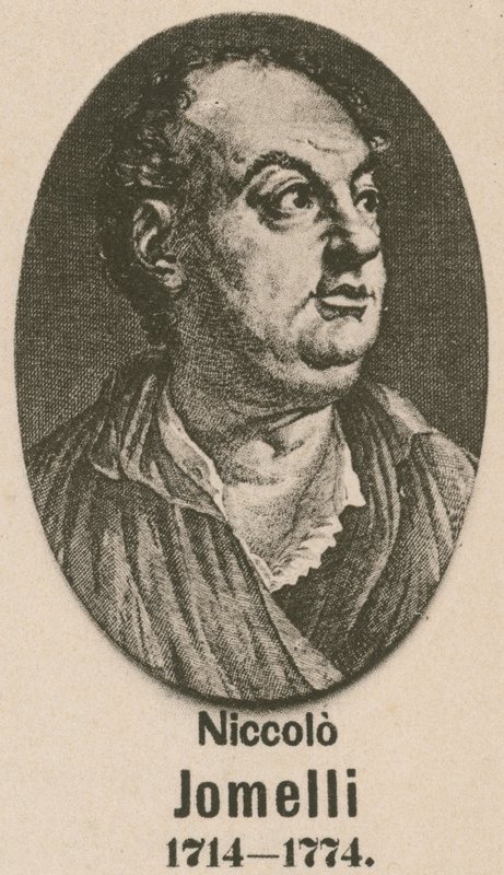 Niccolo Jomelli (gravür) by English School