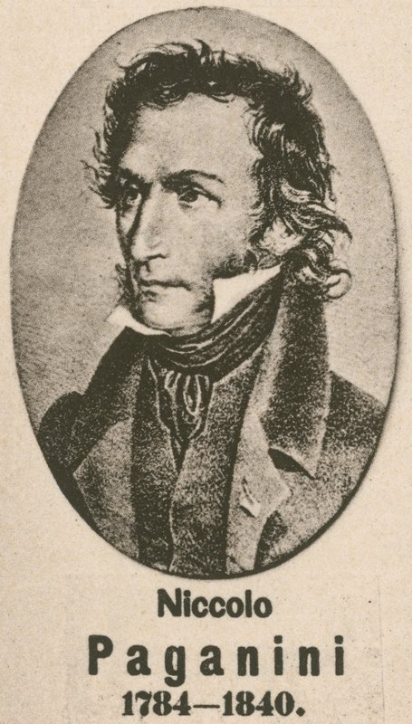 Niccolo Paganini (gravürler) by English School