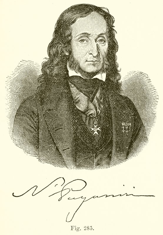 Niccolo Paganini by English School