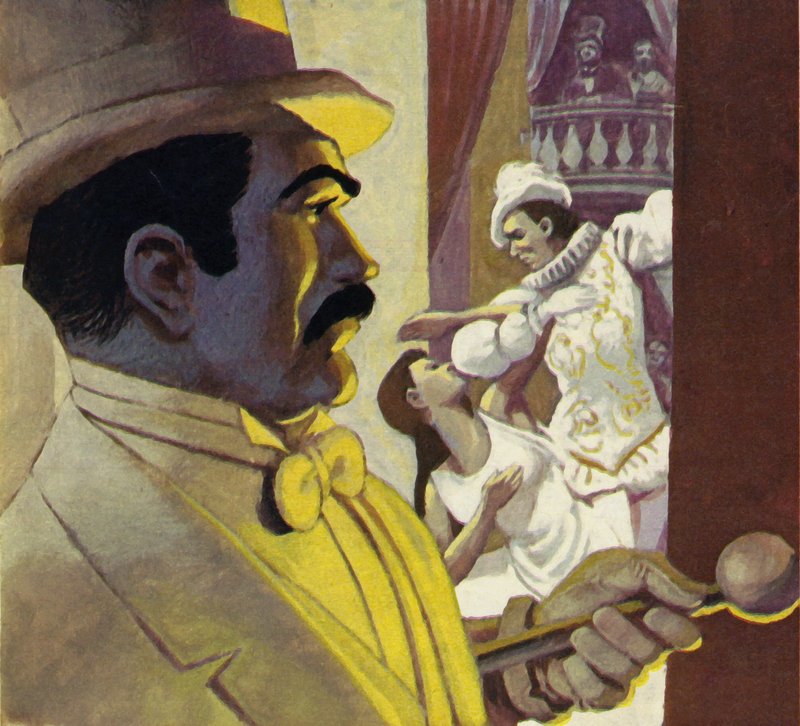 Nijinski, Sergei Diaghilev tarafından fark edildi by English School