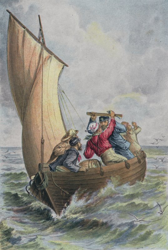 Açık bir teknede on dokuz gün by English School