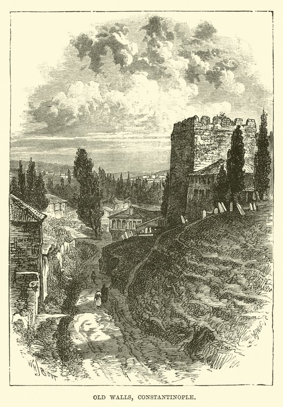 Eski Duvarlar, Konstantinopolis by English School