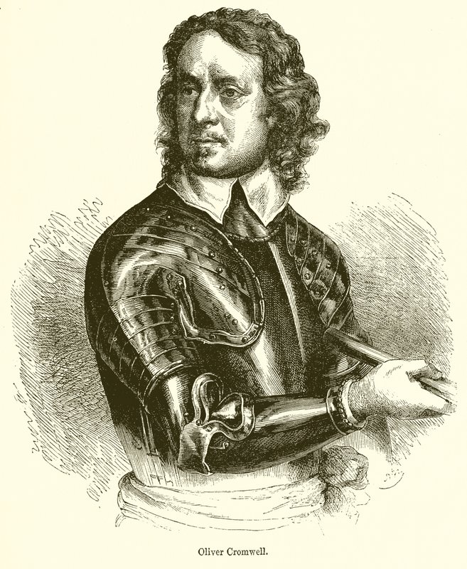 Oliver Cromwell by English School