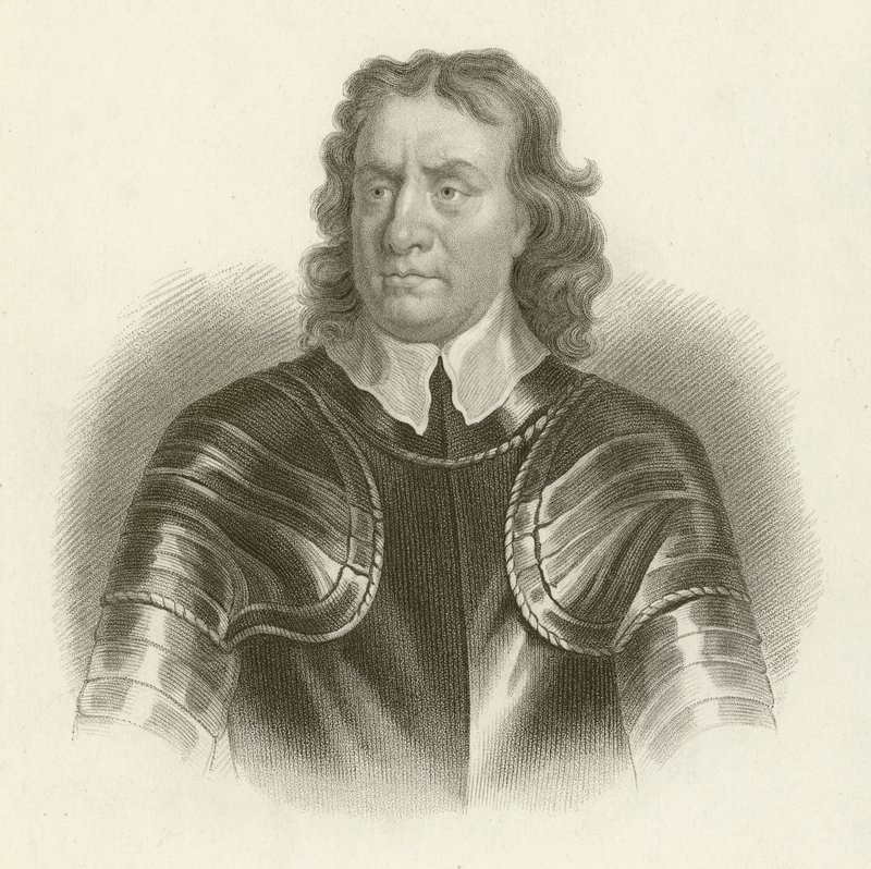 Oliver Cromwell by English School