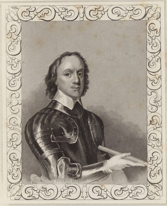 Oliver Cromwell by English School