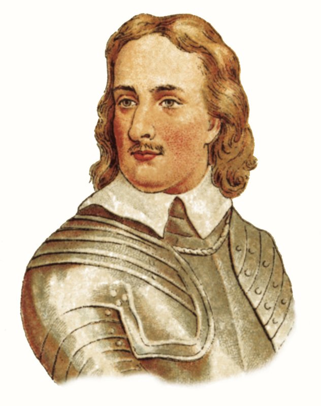 Oliver Cromwell by English School