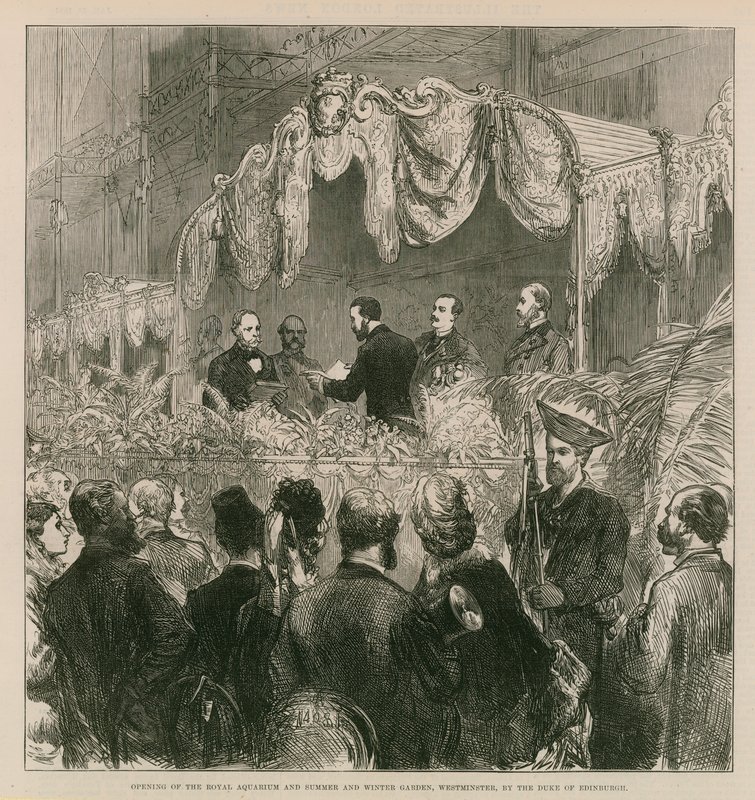 Kraliyet Akvaryumu Açılışı by English School