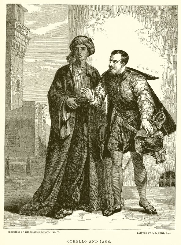 Othello ve Iago by English School