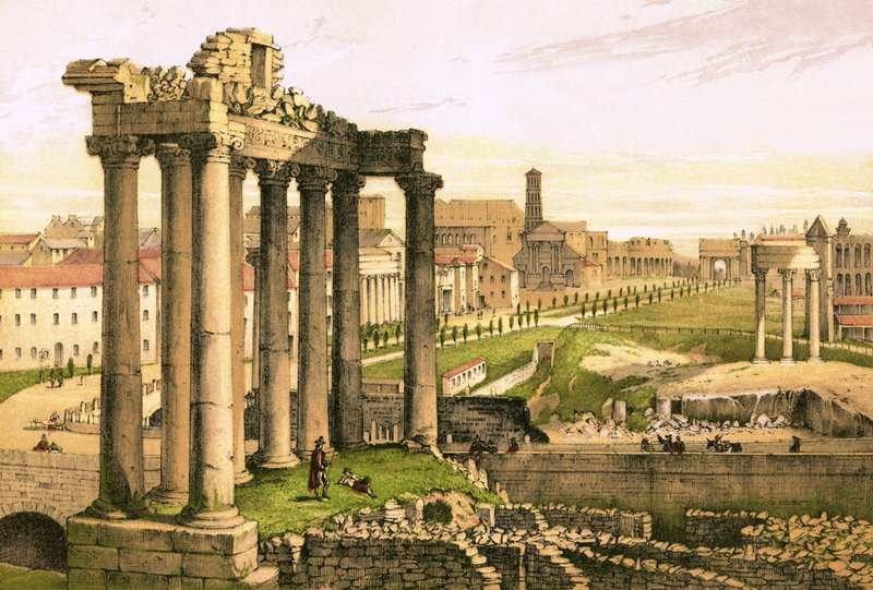 Pagan Roma by English School