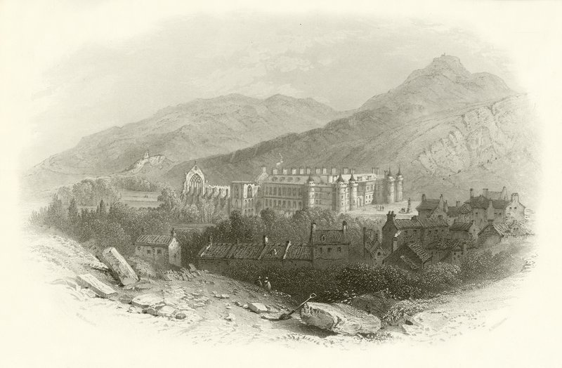 Holyrood Sarayı by English School