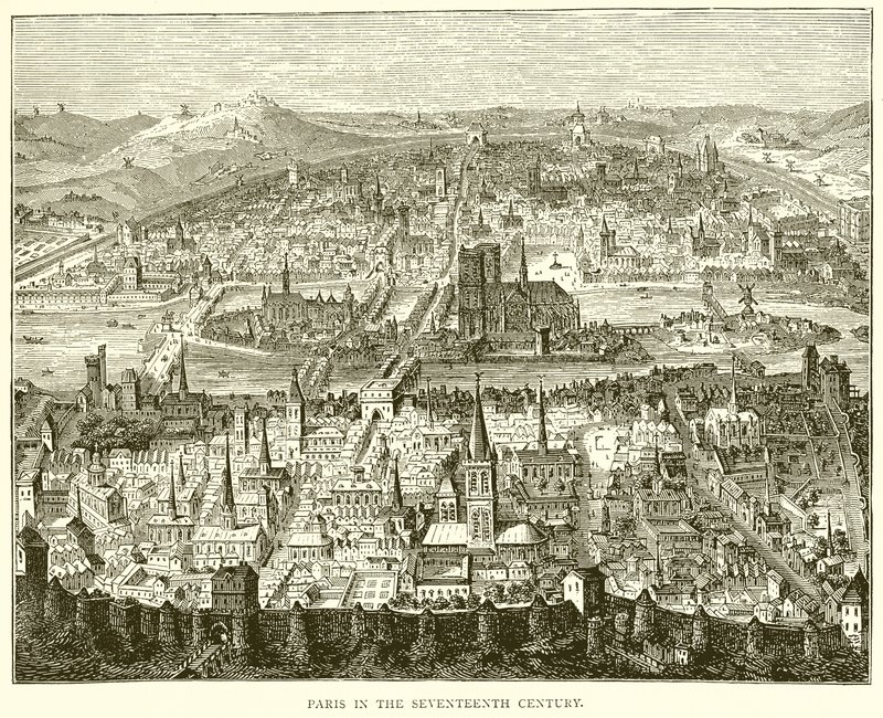 Onyedinci Yüzyılda Paris by English School