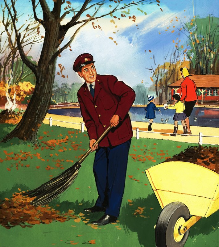 park görevlisi by English School