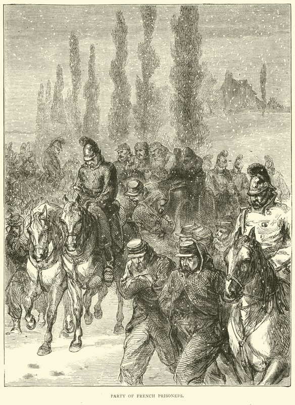 Fransız mahkumlar partisi, Ocak 1871 by English School