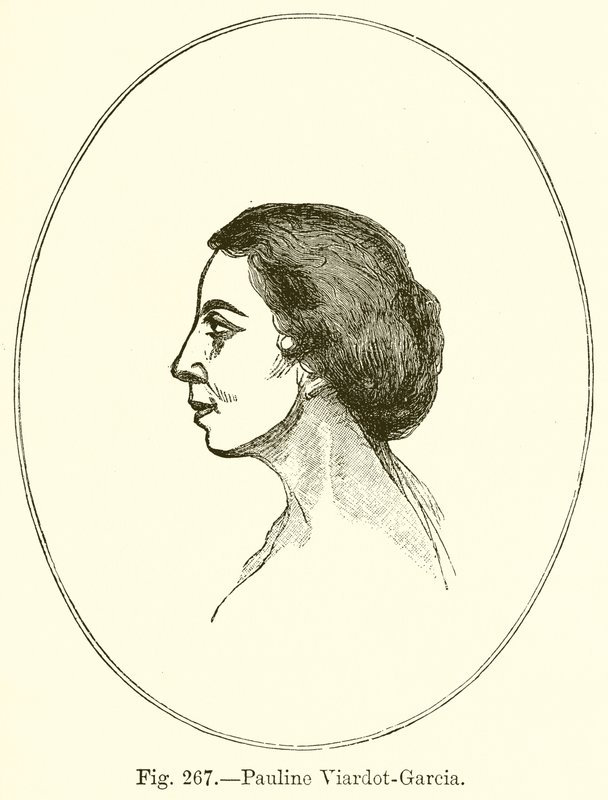 Pauline Viardot-Garcia by English School