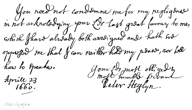 Peter Heylyn by English School