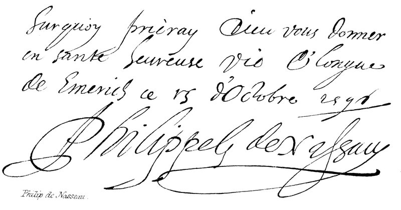 Philip de Nassau by English School