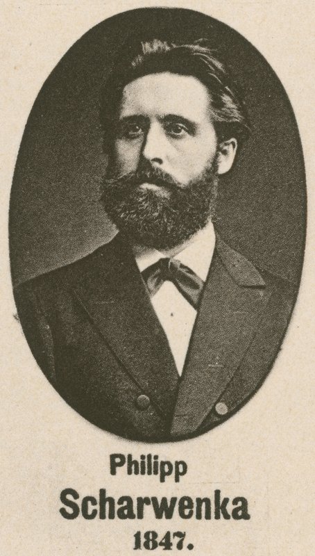 Philipp Scharwenka (gravür) by English School