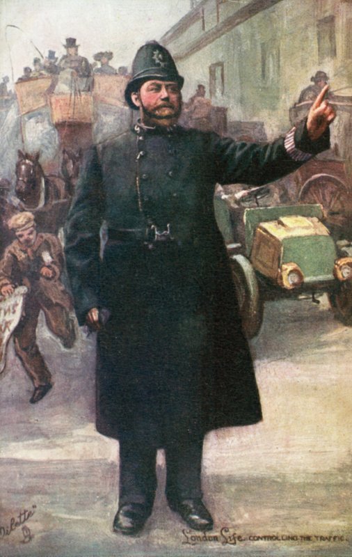 Polis trafiği kontrol ediyor by English School