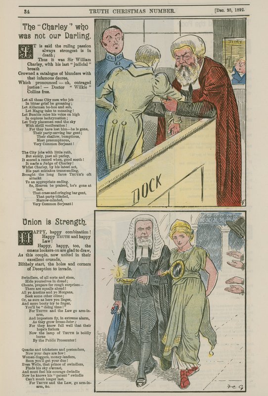 Siyasi karikatürler by English School