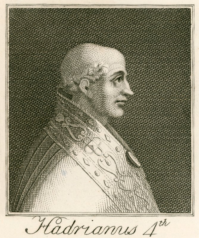 Papa IV. Hadrian by English School