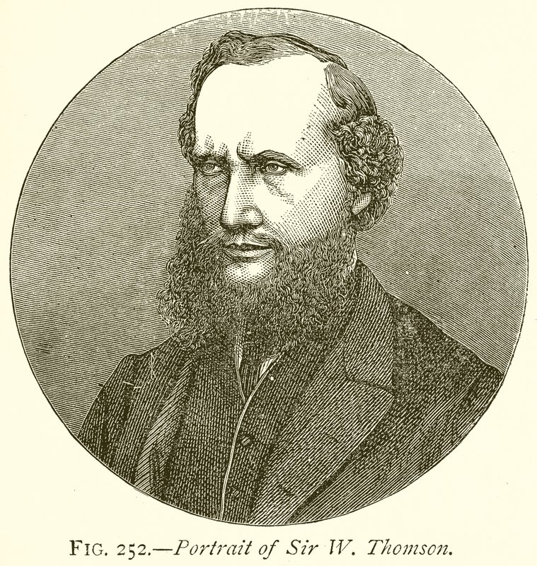 Sir W. Thomson'ın Portresi by English School
