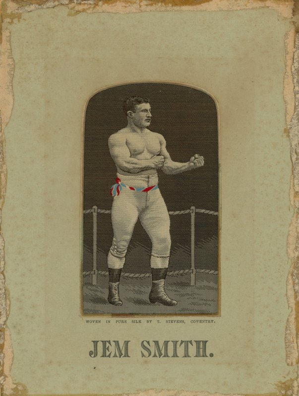 Boksör Jem Smith'in portresi by English School
