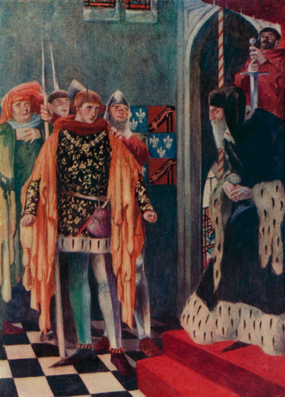 Prens Henry ve Yargıç Gascoigne by English School