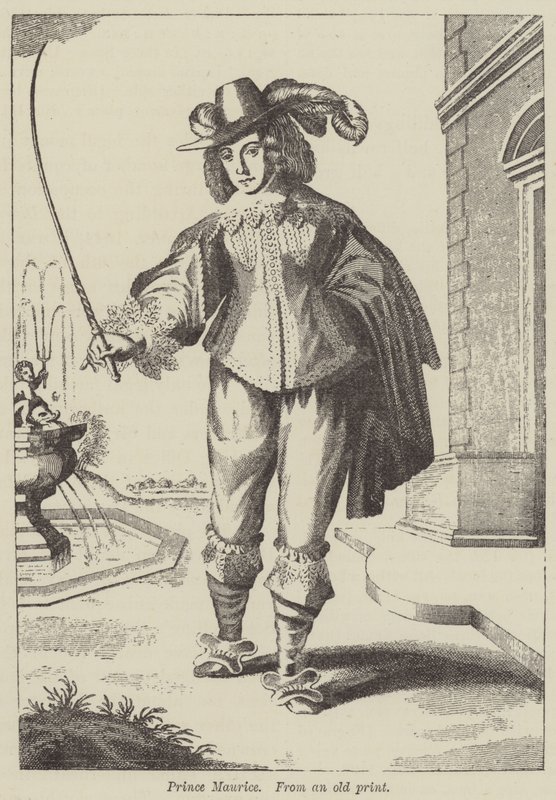 Prens Maurice (gravür) by English School
