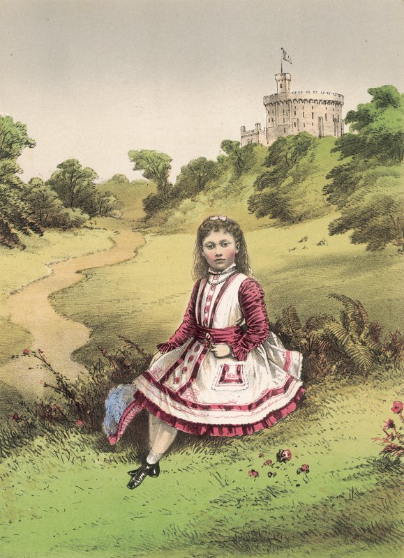 Galler Prensesi Louisa Victoria by English School