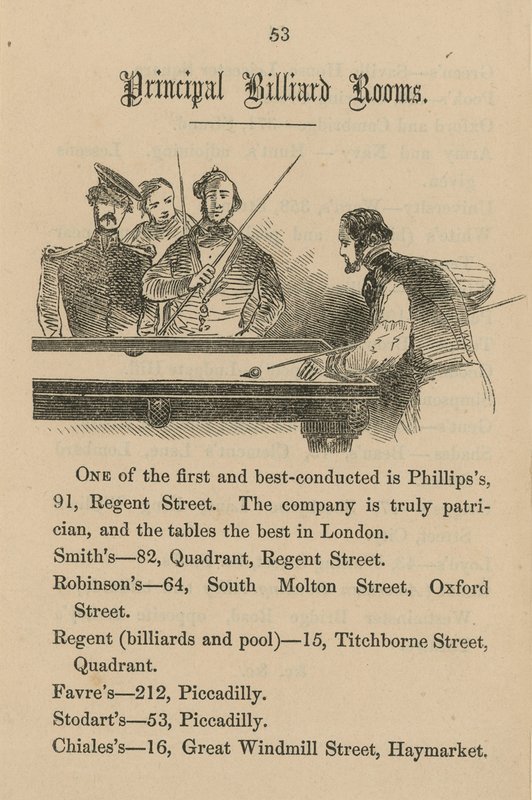 Başlıca bilardo salonları by English School