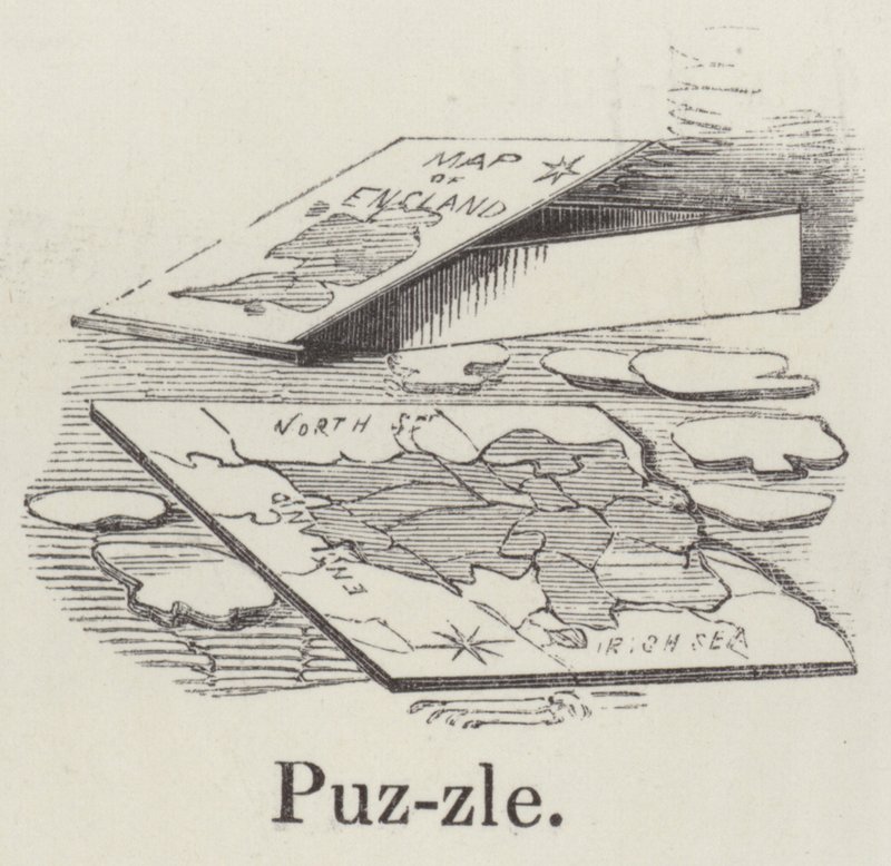 Bulmaca (gravür) by English School
