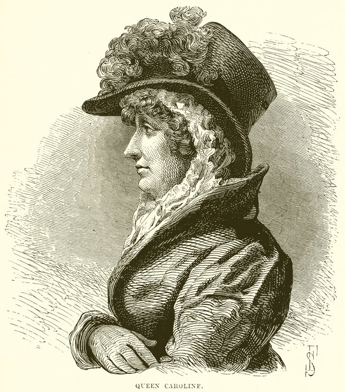 Kraliçe Caroline by English School