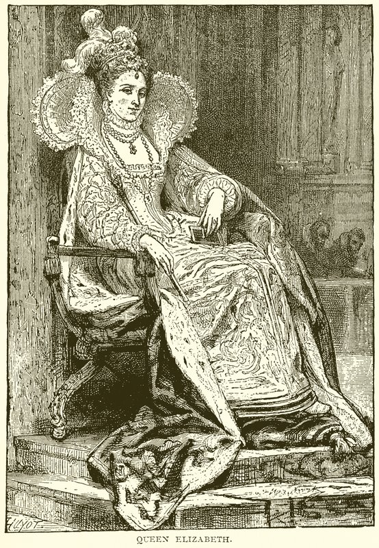 Kraliçe Elizabeth by English School