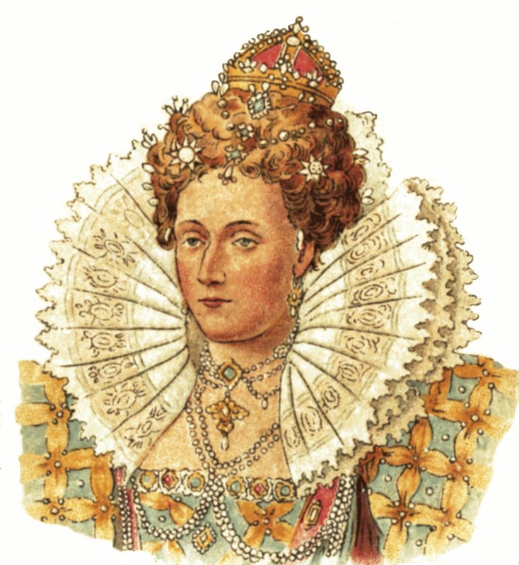 Kraliçe I. Elizabeth by English School