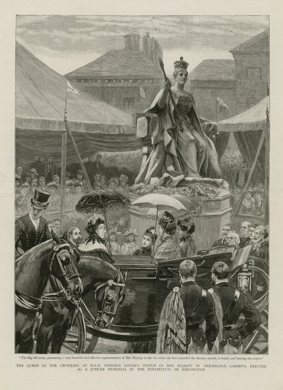 Açılıştaki Kraliçe by English School