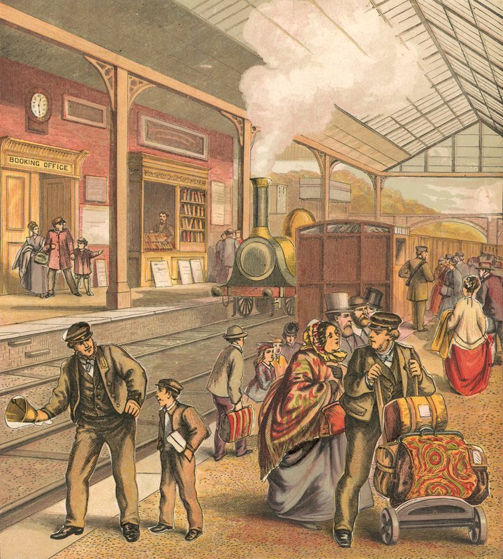 Tren istasyonu by English School