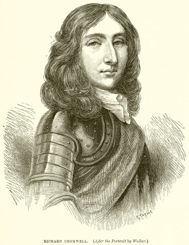 Richard Cromwell by English School