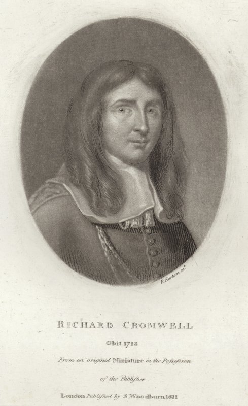 Richard Cromwell by English School