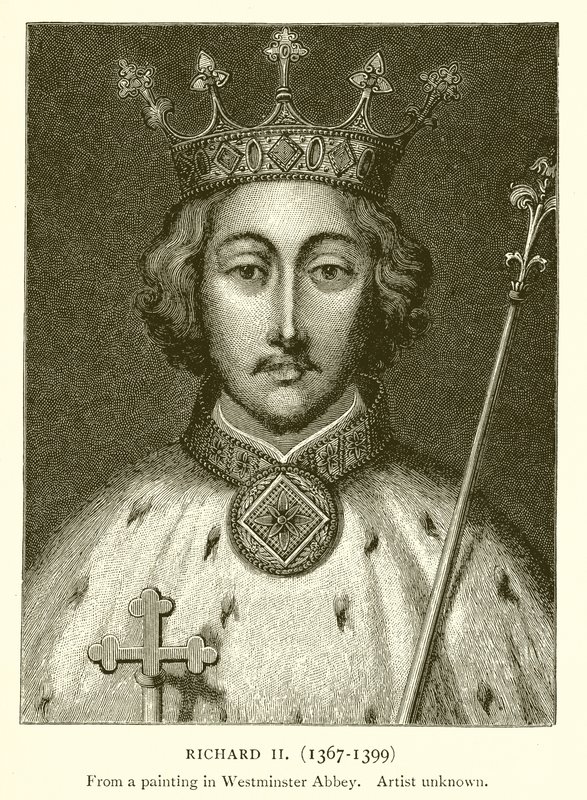 II. Richard (1367-1399) by English School