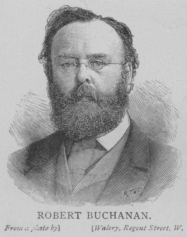 Robert Buchanan (gravür) by English School