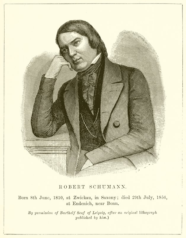 Robert Schumann by English School