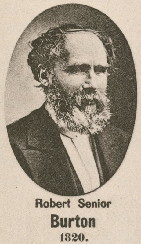 Robert Kıdemli Burton (gravür) by English School
