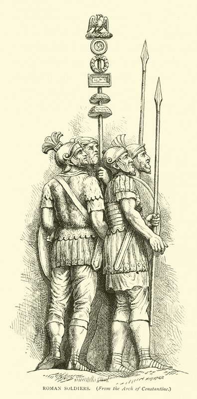 Romalı askerler by English School