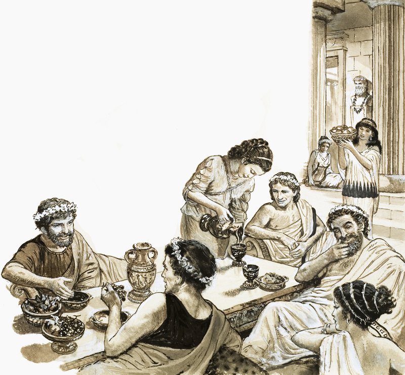 Romalılar şölen by English School