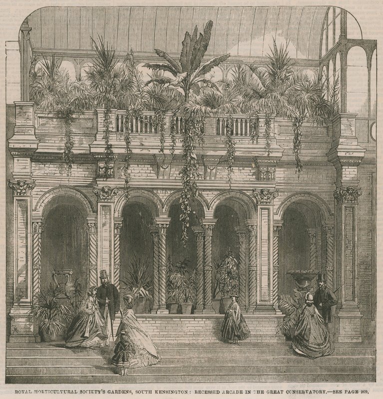 Kraliyet Bahçıvanlık Dernekleri bahçeleri, South Kensington by English School