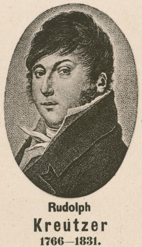 Rudolph Kreutzer (gravür) by English School