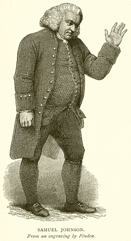 samuel johnson by English School