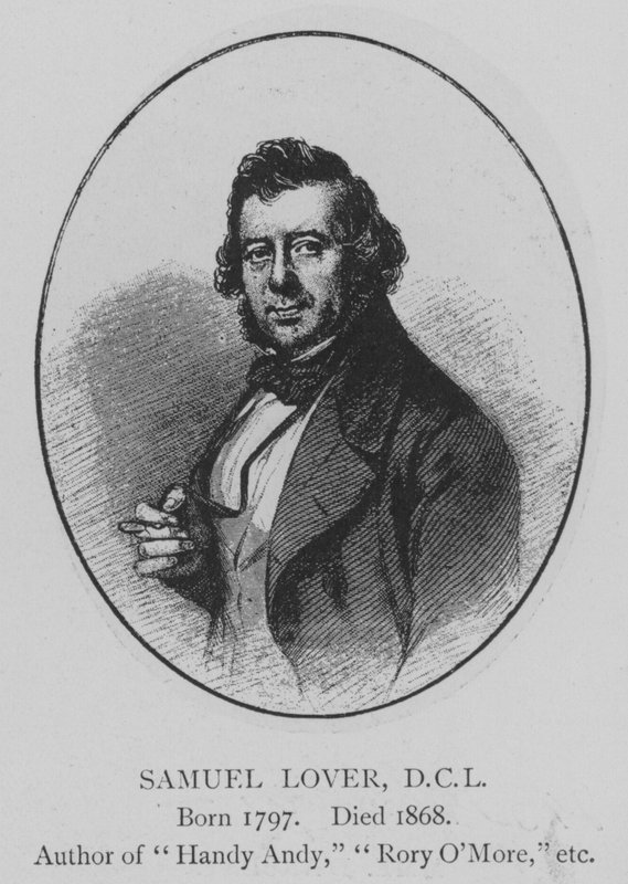 Samuel Lover, DCL (gravür) by English School