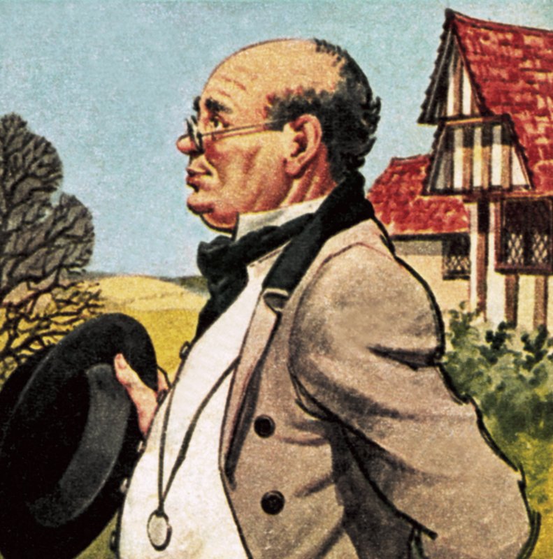 Samuel Pickwick by English School