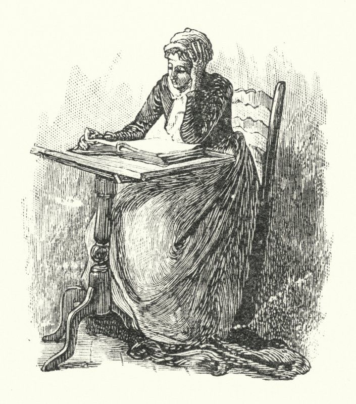 Sarah Martin (gravür) by English School